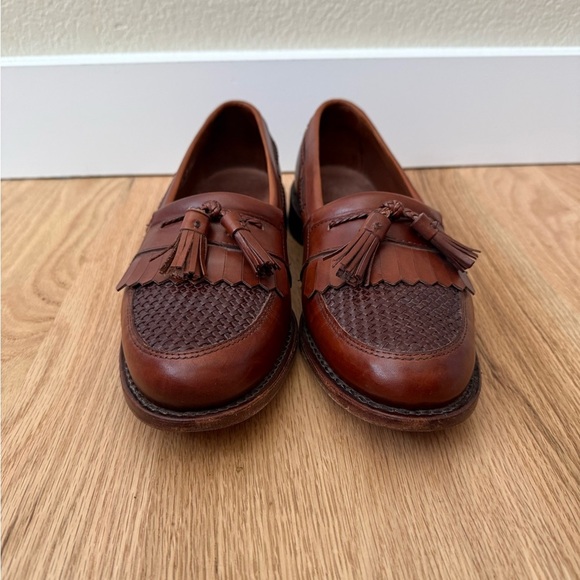 Allen Edmonds Tassel Loafers Carthage Size 11.5B Mens Brown Leather‎ USA Allen Edmonds Mens Brown Maxfield Leather | Mercari main image 3